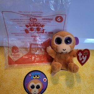 Ty Teenie Beanie Boo's: Bongo (McDonald's Happy Meal Toy)